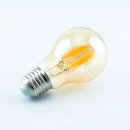 Світлодіодна лампа Biom FL-411 A60 8W E27 2350K Amber, 00-00012272 Світлодіодна лампа Biom FL-411 A60 8W E27 2350K Amber, 00-00012272