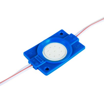 Світлодіодний модуль BRT COB 2.4W круглий BLUE, 12В, IP65 синій, 00-00014568