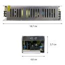 Блок питания OEM DC12 120W 10А STR-120 узкий, 00-00011671