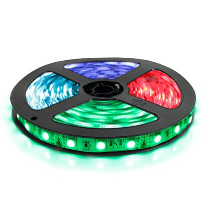 Світлодіодна стрічка OEM ST-12-5050-96-RGB-20, негерметична, 1м, 00-00022694