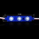 Светодиодный модуль BRT XG192 5630-3 led W 1,5W BLUE, 12В, IP65 синий с линзой полусфера, 00-00014572 Светодиодный модуль BRT XG192 5630-3 led W 1,5W BLUE, 12В, IP65 синий с линзой полусфера, 00-00014572