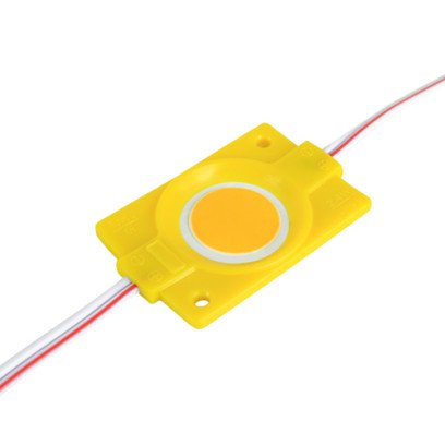 Світлодіодний модуль BRT COB 2.4W круглий YELLOW, 12В, IP65 жовтий, 00-00014575