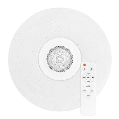 Светильник светодиодный Biom SMART SML-R26-50-M-RGB 3000-6000K+ RGB 50Вт с д/у муз. BT APP, 00-00021024