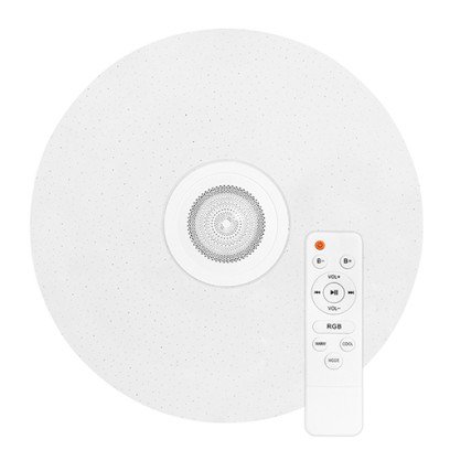 Світильник світлодіодний Biom SMART SML-R26-70-M-RGB 3000-6000K+ RGB 70Вт с д/к музыкальний BT APP