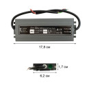 Блок питания BIOM Professional DC12 100W WBP-100 8,3А герметичный, 00-00010145