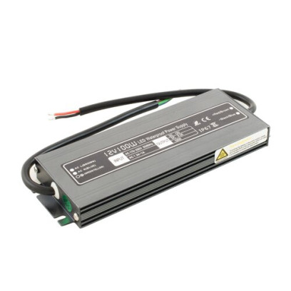 Блок питания BIOM Professional DC12 100W WBP-100 8,3А герметичный, 00-00010145