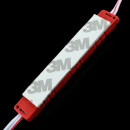 Світлодіодний модуль BRT M2 5630-3 led R 1,2W, 12В, IP65 червоний закритий з лінзою, 00-00001463