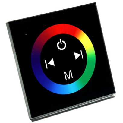 Контролер RGB OEM 12A-Touch black вбудований, 00-00000692