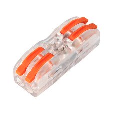 Клема быстрого монтажа WT-F422 2 входа 2 выходи 32А 400В 0.08-4mm2