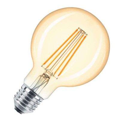 Світлодіодна лампа Biom FL-420 G-95 8W E27 2350K Amber, 00-00013458