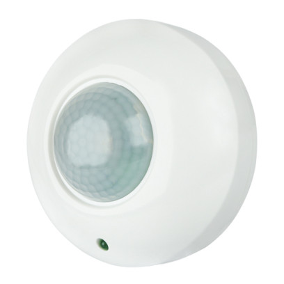 Инфракрасный датчик движения BIOM IRM-03W max 1200Вт 360°, потолочный, белый., 00-00018916