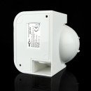 Інфрачервоний датчик руху BIOM IRM-04W max 1200Вт 180°, настінний, білий, 00-00018917