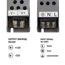 Блок питания BIOM Professional DC12 60W BPU-60 5А, 00-00010150 Блок питания BIOM Professional DC12 60W BPU-60 5А, 00-00010150