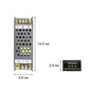 Блок живлення BIOM Professional DC12 100W BPU-100 8,3А, 00-00010151 Блок живлення BIOM Professional DC12 100W BPU-100 8,3А, 00-00010151