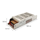 Блок живлення OEM DC12 200W 16,5А ARL-200 вузький, 00-00001389 Блок живлення OEM DC12 200W 16,5А ARL-200 вузький, 00-00001389