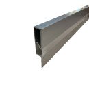 Профіль алюмінієвий BIOM PLP-601 60х10 плінтус анодований, м, 00-00022823