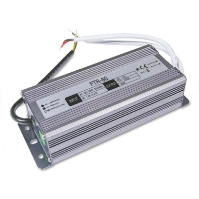 Блок живлення OEM DC12 80W 6.67А FTR-80-12 WP герметичний, 00-00001393