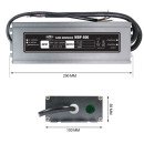 Блок живлення BIOM Professional DC12 600W WBP-600 50А герметичний, 00-00020716 Блок живлення BIOM Professional DC12 600W WBP-600 50А герметичний, 00-00020716
