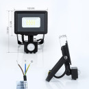Світлодіодний прожектор BIOM 10W S5-SMD-10-Slim+Sensor 6200К 220V IP65, 00-00014582 Світлодіодний прожектор BIOM 10W S5-SMD-10-Slim+Sensor 6200К 220V IP65, 00-00014582