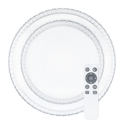 Світильник світолдіодний Biom SMART SML-R22-50/2 3000-6000K 50Вт с д/у, 00-00020918