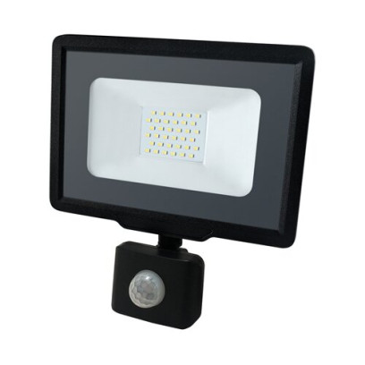 Світлодіодний прожектор BIOM 30W S5-SMD-30-Slim+Sensor 6200К 220V IP65, 00-00014584