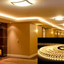 Светодиодная лента OEM ST-12-2835-120-WW-20-V2 915Lm/m теплая белая, негерметичная, 1м, 00-00014480