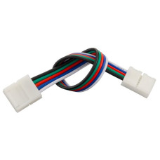  Коннектор для светодиодных лент OEM SC-22-SW-15-5 10mm RGBW 2joints wire (проволока-2 зажим)