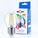 Свiтлодiодна лампа Biom FL-301 G45 4W E27 2800K, 00-00001242