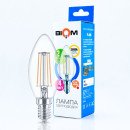 Свiтлодiодна лампа Biom FL-305 C37 4W E14 2800K, 00-00001246