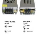 Блок питания OEM DC12 360W 30А STR-360 узкий, 00-00011675