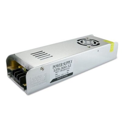 Блок питания OEM DC12 360W 30А STR-360 узкий, 00-00011675