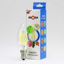Свiтлодiодна лампа Biom FL-306 C37 4W E14 4500K, 00-00001247