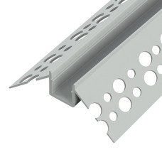  Профиль алюминиевый BIOM LDP-133 скрытый монтаж внешний угол 45х20 (палка 2м), м