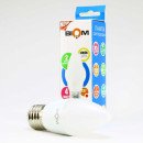 Светодиодная лампа Biom BT-547 C37 4W E27 3000К матовая, 00-00001421 Светодиодная лампа Biom BT-547 C37 4W E27 3000К матовая, 00-00001421