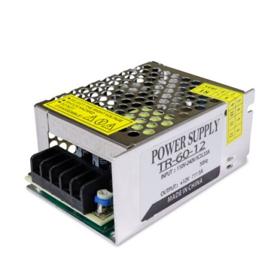 Блок питания OEM DC12 60W 5А TR-60-12, 00-00000706
