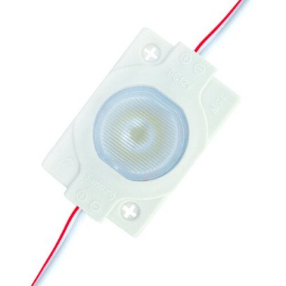 Светодиодный модуль BRT XG5 3030-1 led W 1.5W 12В 6000K линза бочка, 00-00012221
