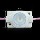 Светодиодный модуль BRT XG5 3030-1 led W 1.5W 12В 6000K линза бочка, 00-00012221