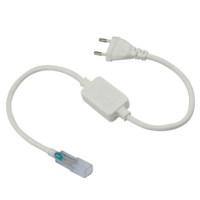 Кабель живлення для стрічки NEON 220В 8*16mm IP65 15А max 100m, 00-00012228