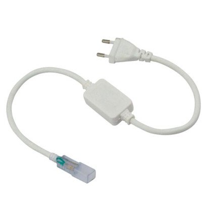 Кабель питания для ленты NEON 220В 8*16mm IP65 15А max 100m, 00-00012228
