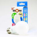 Свiтлодiодна лампа Biom BT-510 A60 10W E27 4500К матова, 00-00001430