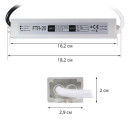 Блок живлення OEM DC12 20W 1,67А FTR-20 герметичний, 00-00001455 Блок живлення OEM DC12 20W 1,67А FTR-20 герметичний, 00-00001455
