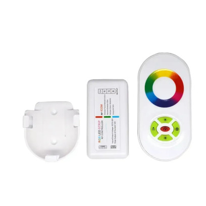 Контроллер RGB PROLUM (RF; 5K; сенсорный; 18A; ЧИП; Белый), 402004
