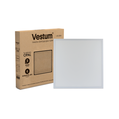 Панель свiтлодiодна LED ULTRA SLIM 40W 600x600 6500K 220V Vestum, 1-VS-5014