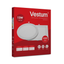 Светильник LED врезной круглый Vestum 12W 4000K 220V, 1-VS-5104