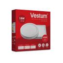 Круглий світлодіодний накладний світильник Vestum 18W 4000K 220V 1-VS-5303, 1-VS-5303