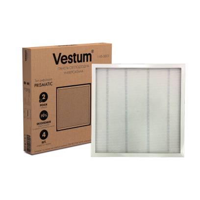 Панель світлодіодна Vestum PRISMA 36W 6500K 220V 600x600 1-VS-5003, 1-VS-5003