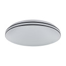 Світильник світлодіодний Vestum SIMPLE зоряне небо 24W 325*55мм 4000К 2100Lm без пульта чорний+біле, VS-80010