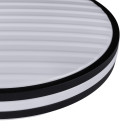 Світильник світлодіодний Vestum GRILL матовий 72W 375*60мм 3000К- 6500K 5600Lm з пультом чорний, VS-81019 Світильник світлодіодний Vestum GRILL матовий 72W 375*60мм 3000К- 6500K 5600Lm з пультом чорний, VS-81019