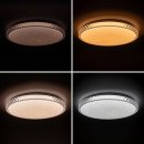 Світильник світлодіодний Vestum CRYSTAL зоряне небо 72W 395*60мм 3000К- 6500К 5600Lm з пультом кришталь, VS-81032 Світильник світлодіодний Vestum CRYSTAL зоряне небо 72W 395*60мм 3000К- 6500К 5600Lm з пультом кришталь, VS-81032