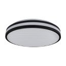 Светильник светодиодный Vestum GRILL матовый 96W 480*65мм 3000К- 6500К 7500Lm с пультом черный, VS-81020 Светильник светодиодный Vestum GRILL матовый 96W 480*65мм 3000К- 6500К 7500Lm с пультом черный, VS-81020